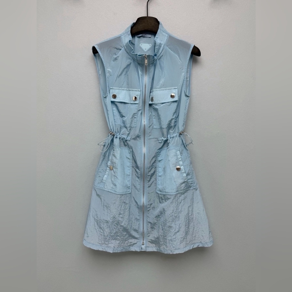 Prada Light Blue Nylon Dress